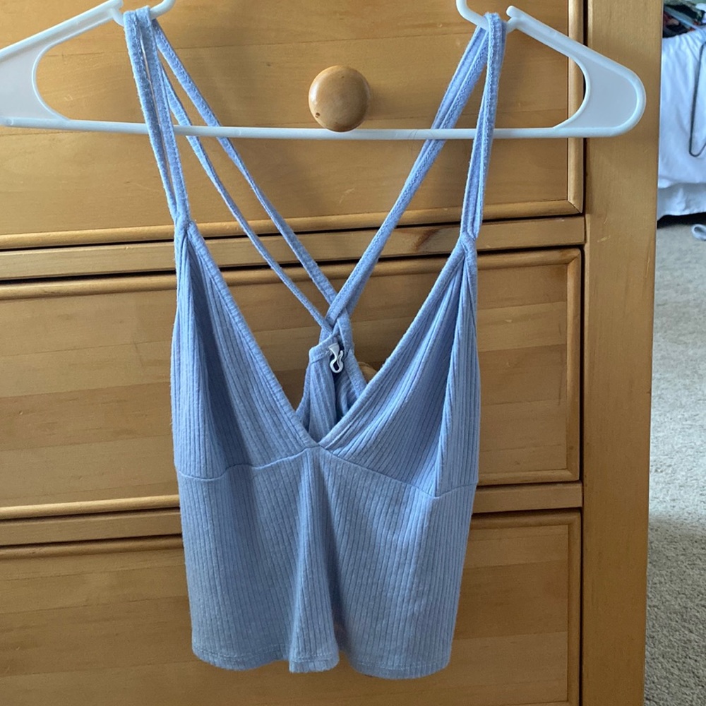 DESTINED SOFT BLUE TANK